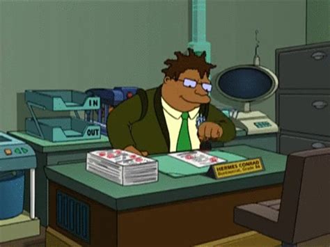 hermes futurama bureaucrat.